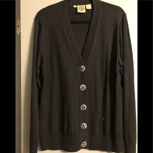 Tory Burch Black Cardigan